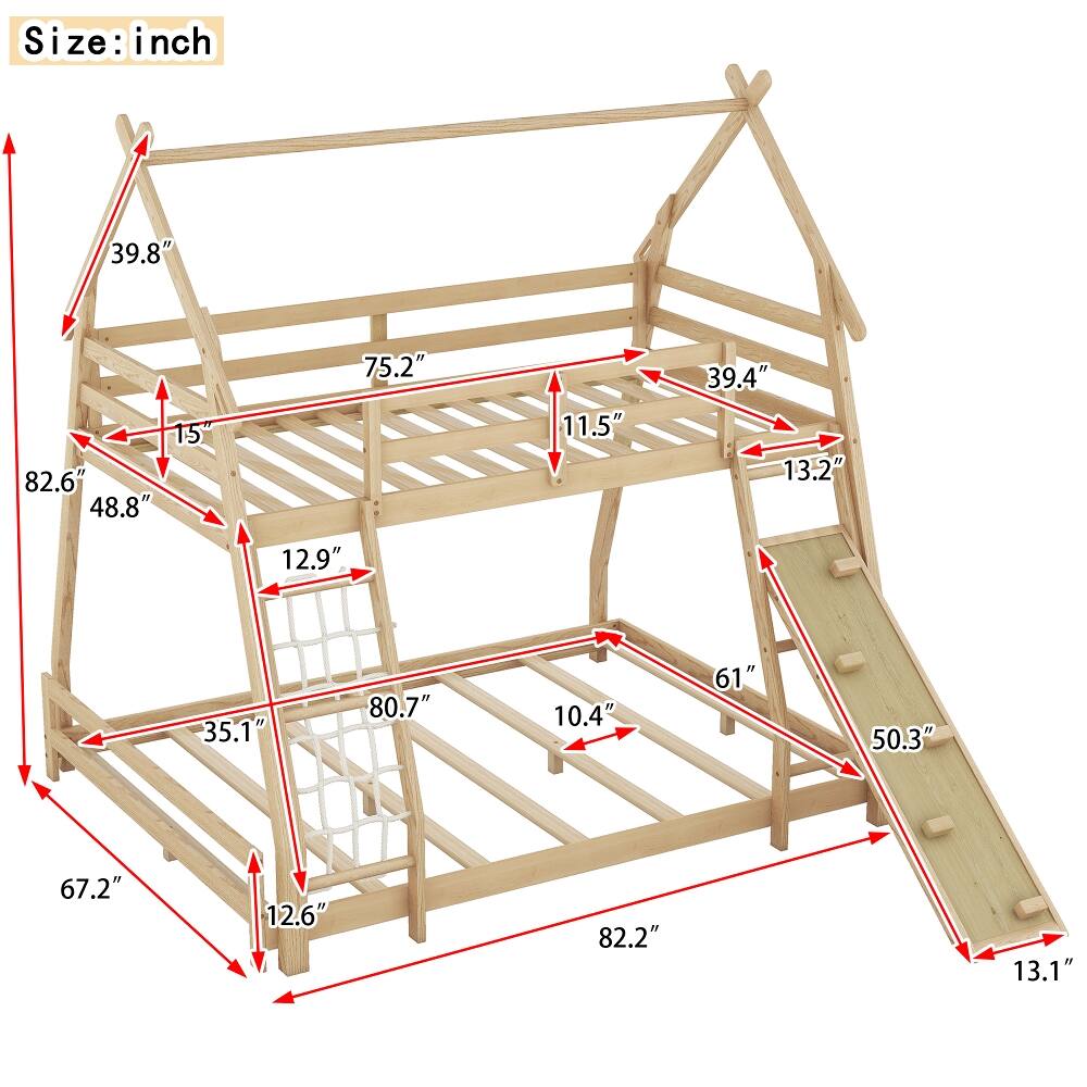 Size: inch  
39.8"  
15"  
82.6"  
48.8"  
75.2"  
11.5"  
39.4"  
13.2"  
12.9"  
35.1"  
80.7"  
10.4"  
61"  
50.3"  
67.2"  
12.6"  
82.2"  
13.1"
