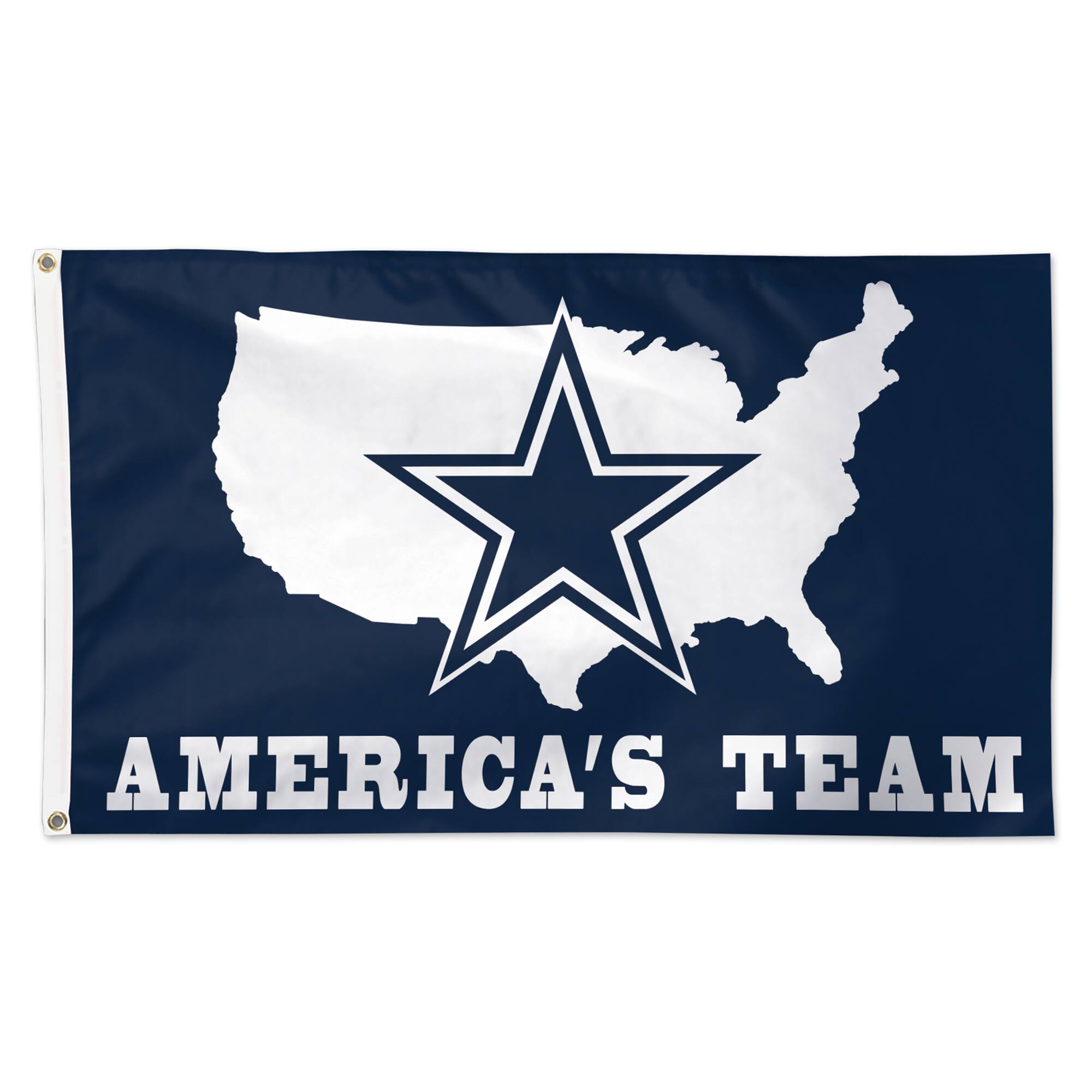 WinCraft - Dallas Cowboys 3' x 5' Slogan Deluxe Single-Sided Flag - Multicolor