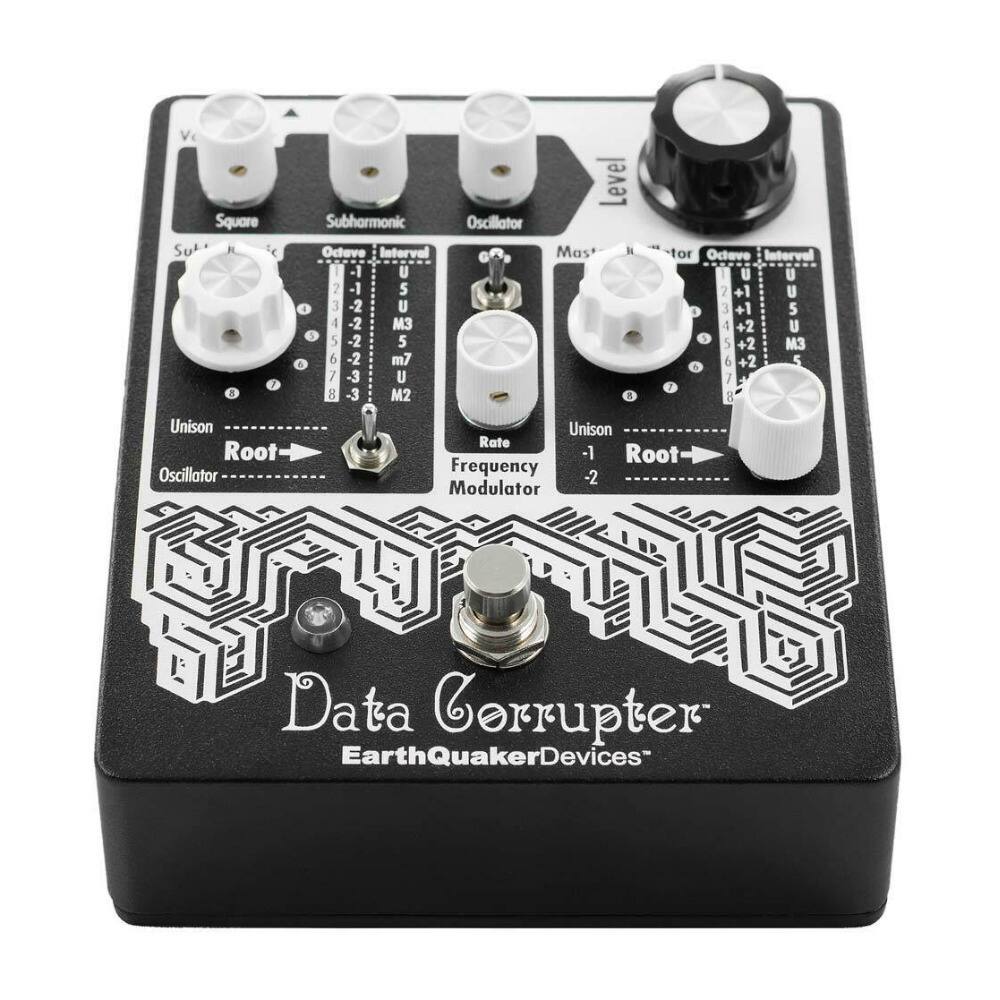 V Square Su 7 8 Subharmonic Octave Interval -1- U 2 -1- 5 3 -2 U 1 -2 M3 5 5 -2 5 6 -2 m7 / -3 U 8 3 M2 Oscillator Level Mas a for Octave Interval U U 2 +1 U 3 +1 5 4 +2 U 5 5 +2 M3 6 +2 5 d 1 8 Unison Root Oscillator Unison Rate -1 Root Frequency -2 Modulator Data Corrupter EarthQuakerDevices