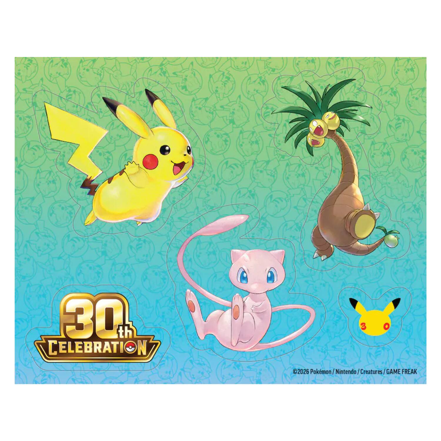 30th CELEBRATION  
2026 Pokémon Nintendo Creatures/ GAME FREAK