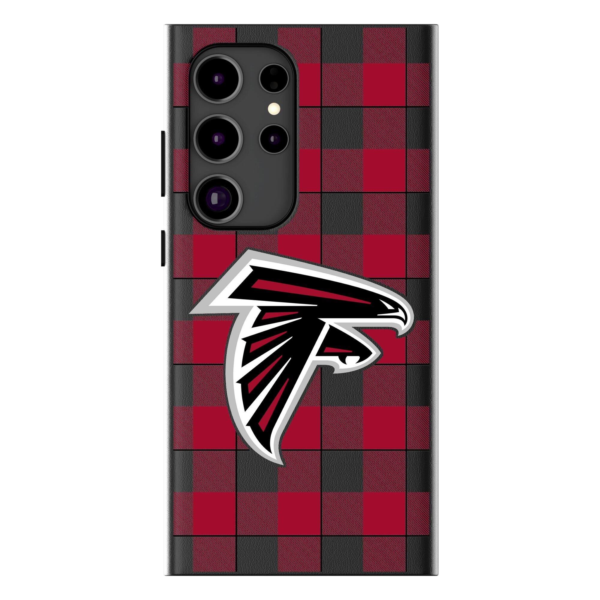 Keyscaper - NFL - Atlanta Falcons Plaid Galaxy Magnetic Bump Case - S24 Ultra - Black price history on PriceWatchPro