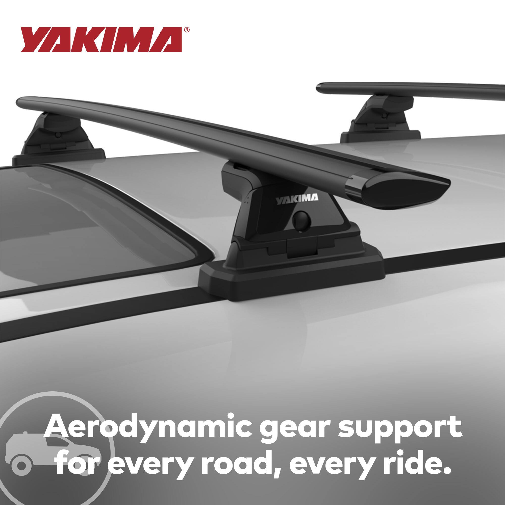 YAKIMA  
Aerodynamic gear support for every road, every ride.