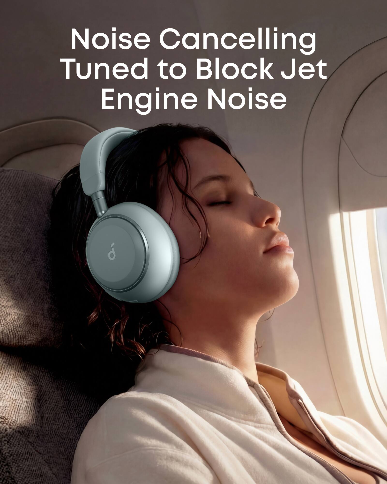Noise Cancelling Tuned to Block Jet Engine Noise