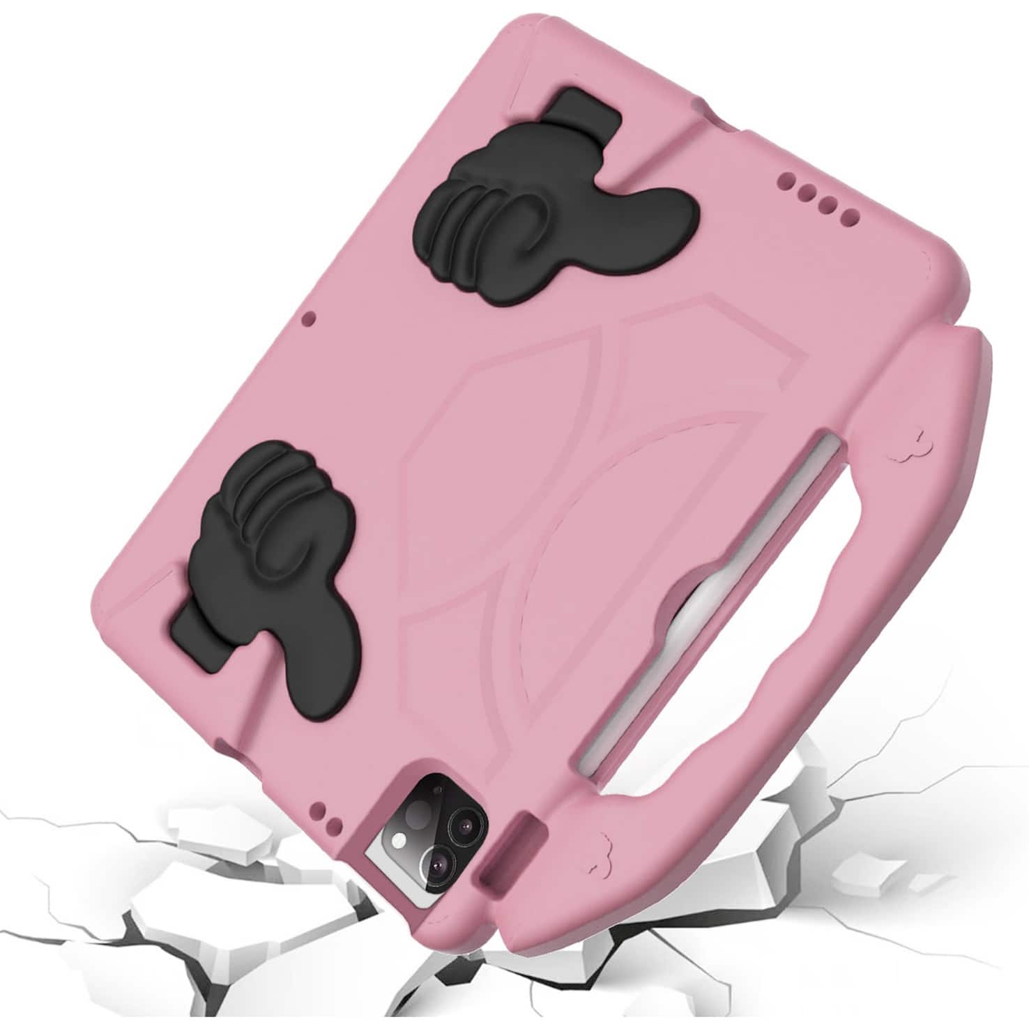 Alt View 16. SaharaCase - Wander Series Case for Apple iPad Pro M4 13-inch, iPad Air M2/M3 13-inch, and iPad Pro 12.9-inch - Desert Rose.