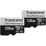 Transcend - 340S 128 GB Class 10/UHS-I (U3) microSDXC - 160 MB/s Read - 125 MB/s Write