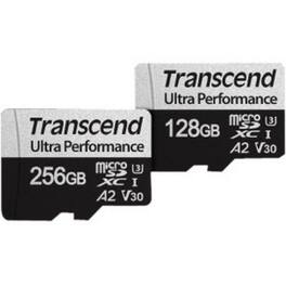 Transcend - 340S 128 GB Class 10/UHS-I (U3) microSDXC - 160 MB/s Read - 125 MB/s Write