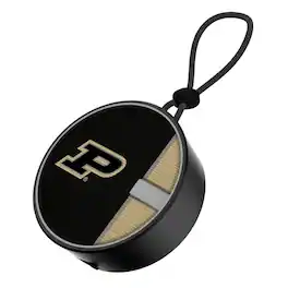 Keyscaper - Purdue Boilermakers Logo Waterproof Bluetooth Speaker - Multicolor