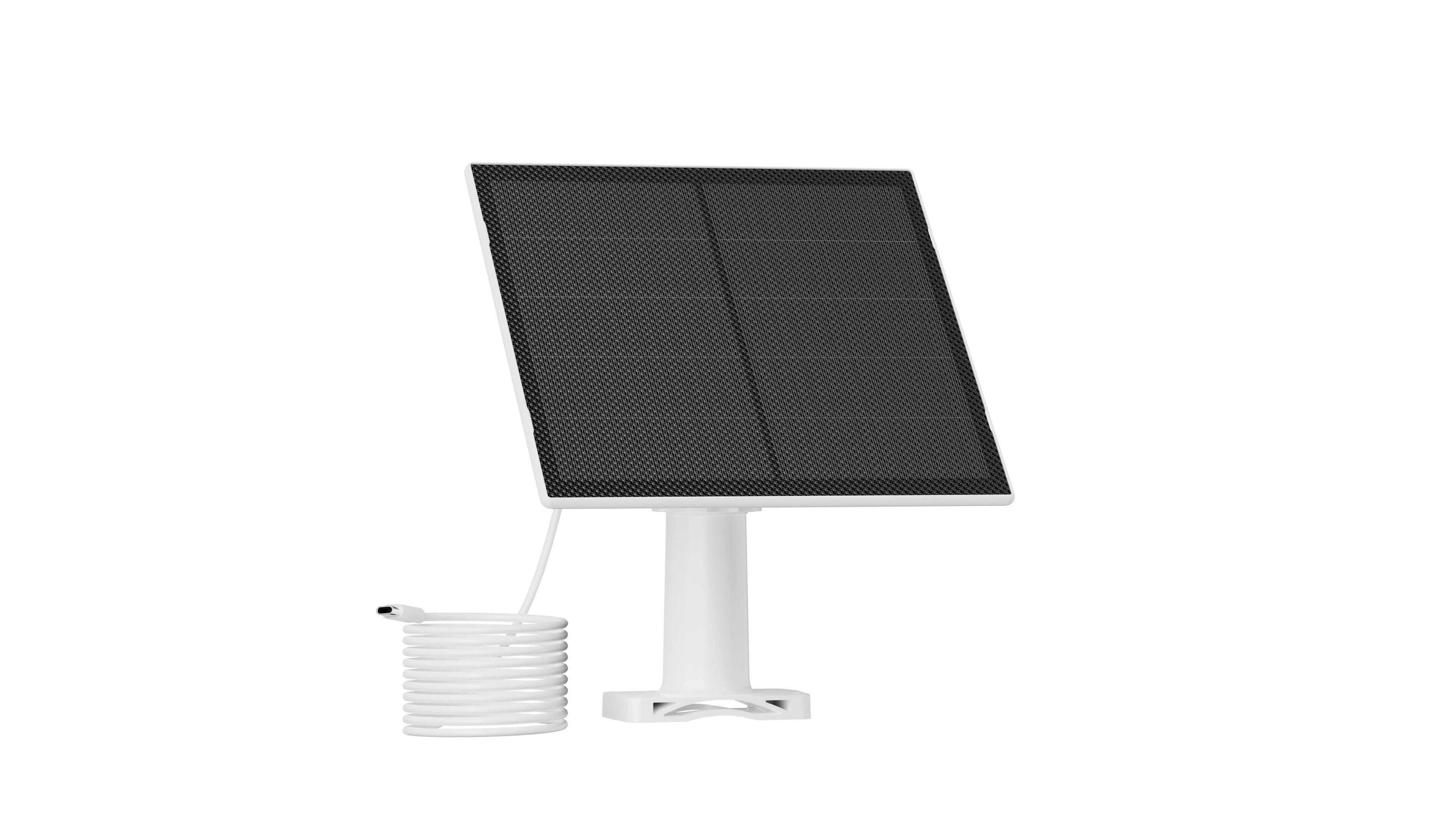 Left. CiNMOORE - 5W solar panel for use with outdoor cameras.