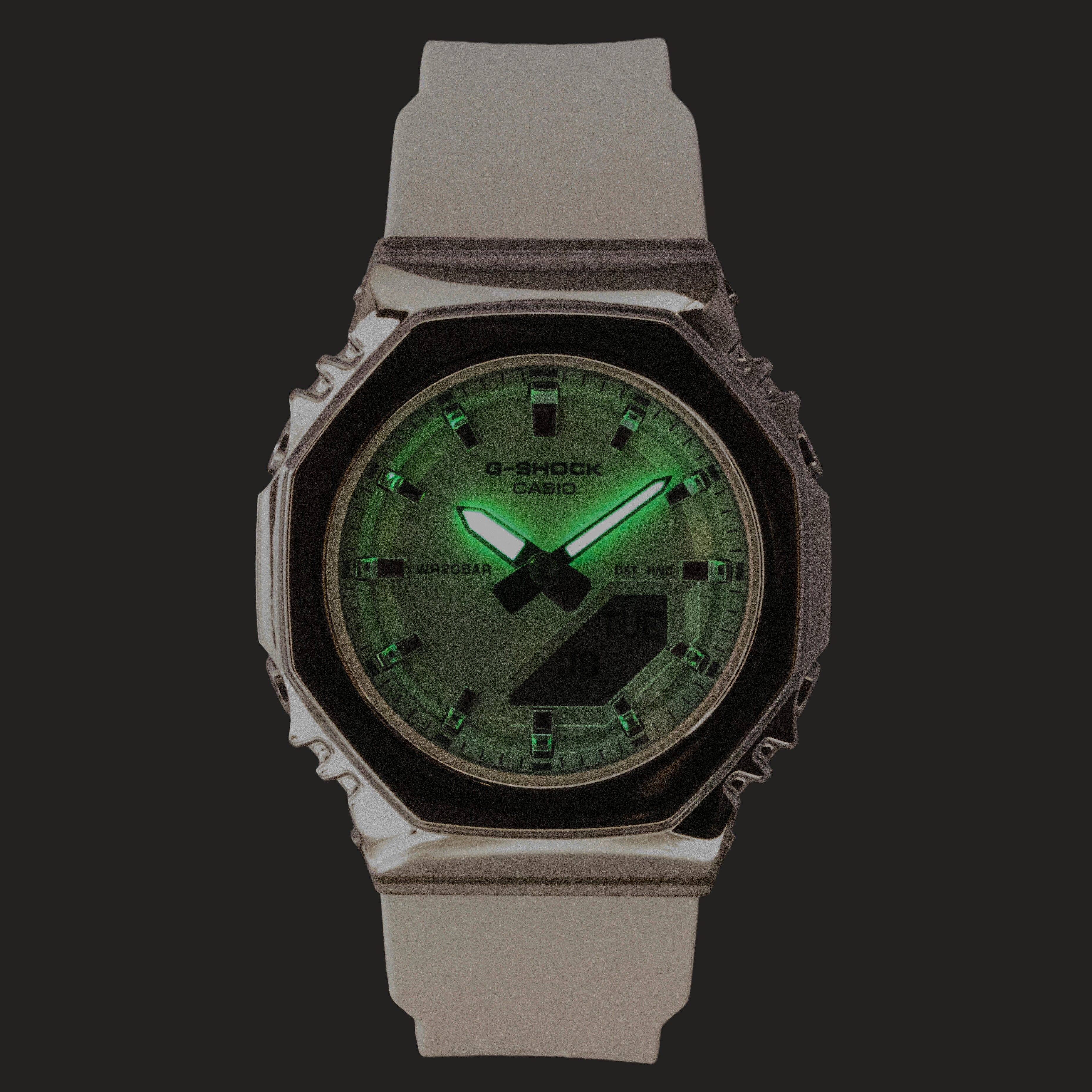 Casio G Shock Analog Digital Dial Resin Strap Quartz GM S2110SR 7A 200M ...
