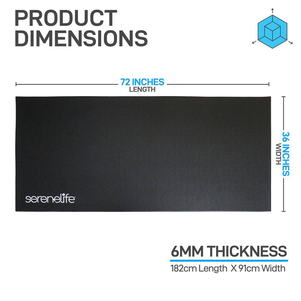 PRODUCT DIMENSIONS  
72 INCHES LENGTH  
36 INCHES WIDTH  
6MM THICKNESS  
182cm Length X 91cm Width