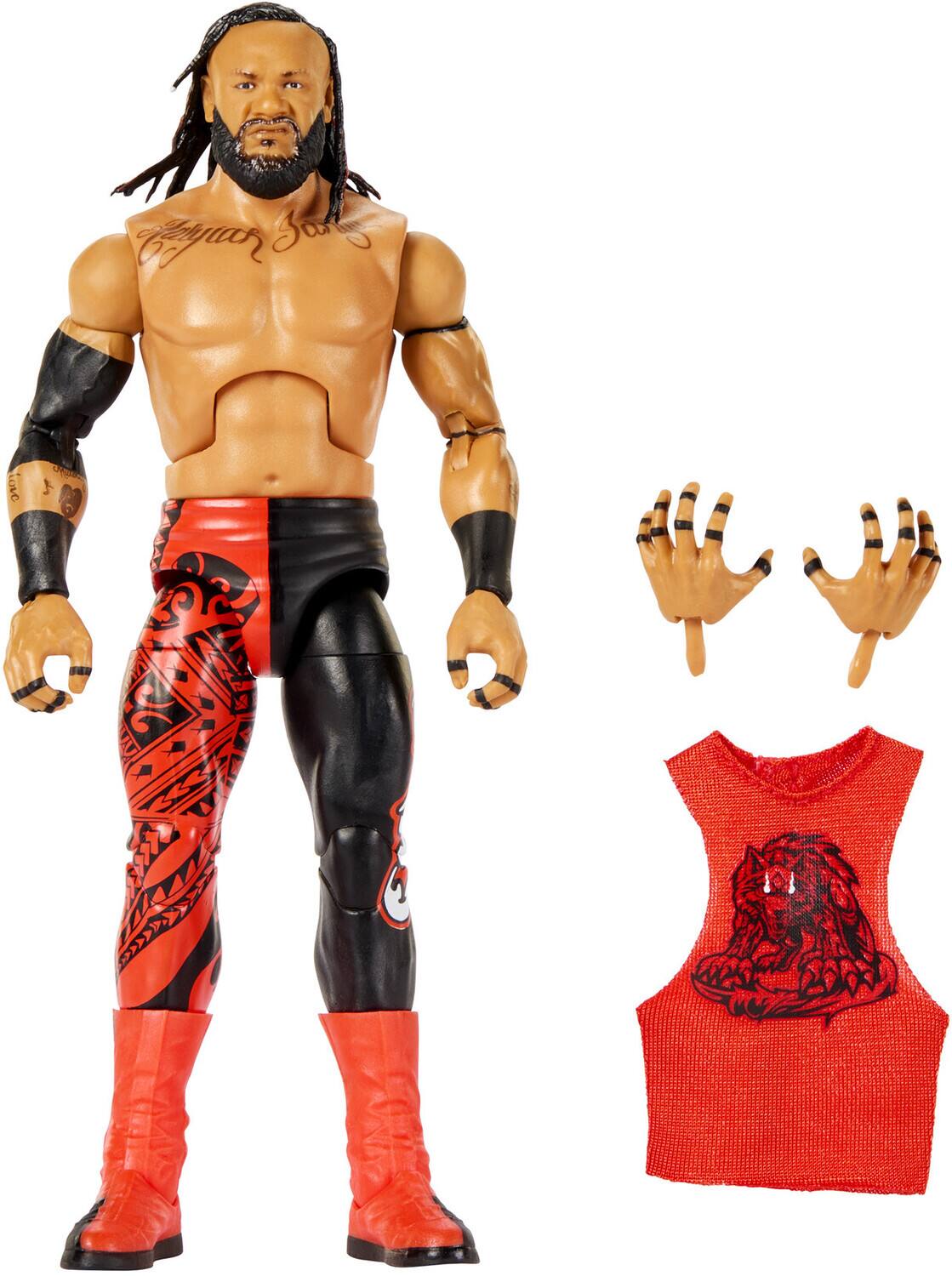 Mattel Collectible - WWE Elite Collection 6" Jacob Fatu Action Figure - COLLECTIBLES