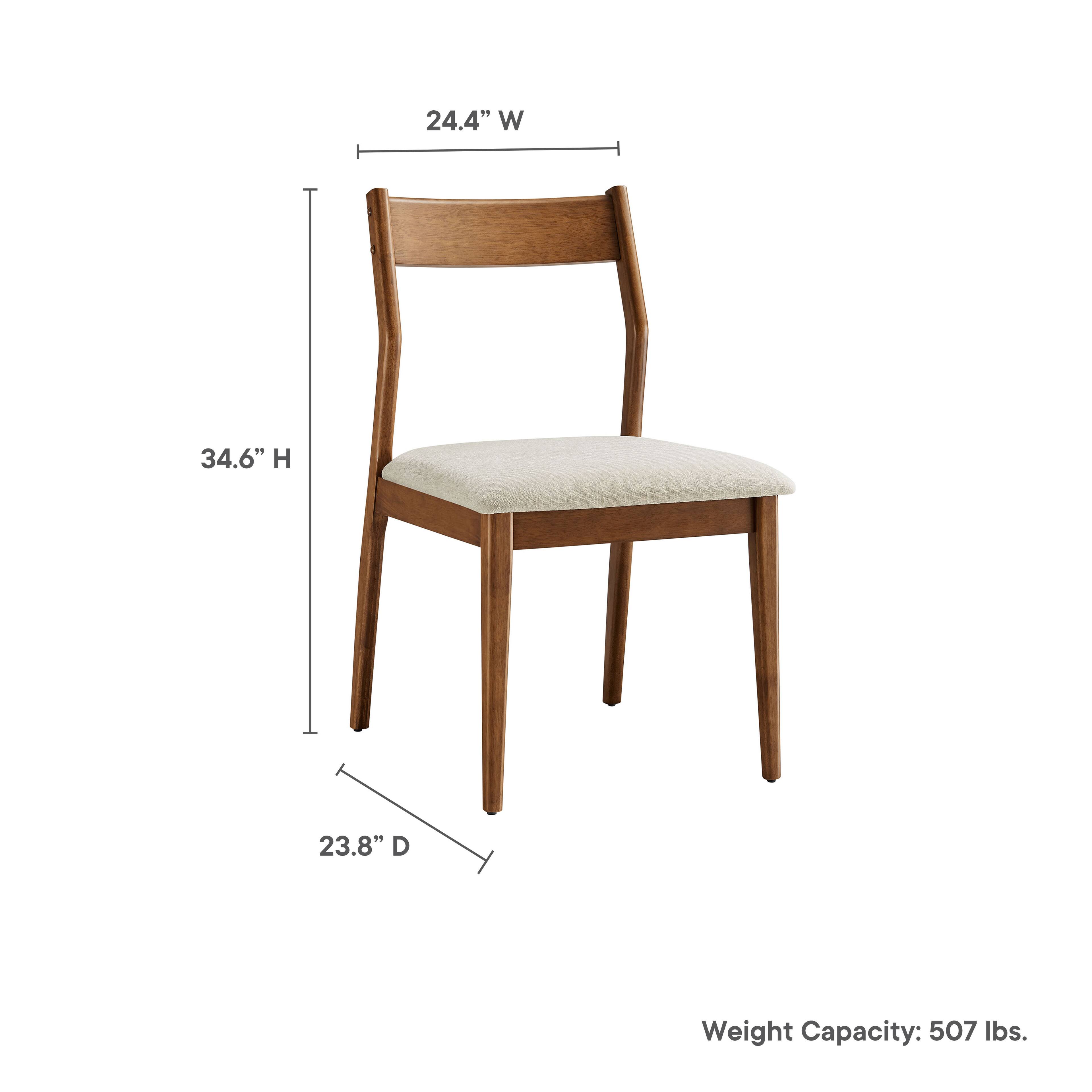 24.4" W  
34.6" H  
23.8" D  
Weight Capacity: 507 lbs.