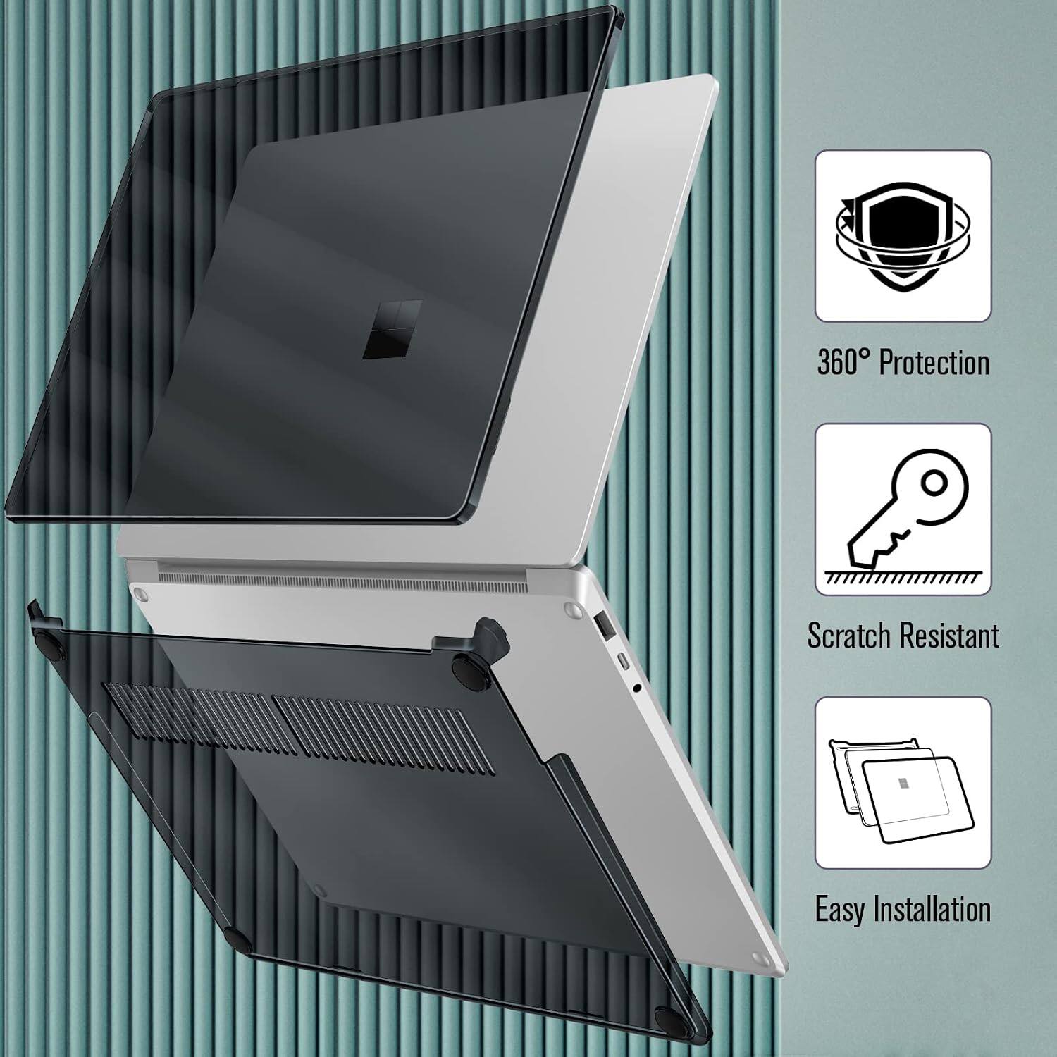 360° Protection  
Scratch Resistant  
Easy Installation