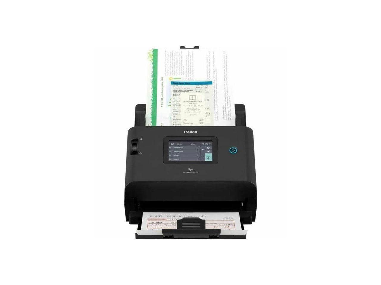 Canon - imageFORMULA DR-S350NW Scanner - 600 dpi - 24-bit 50 ppm - Duplex - Color