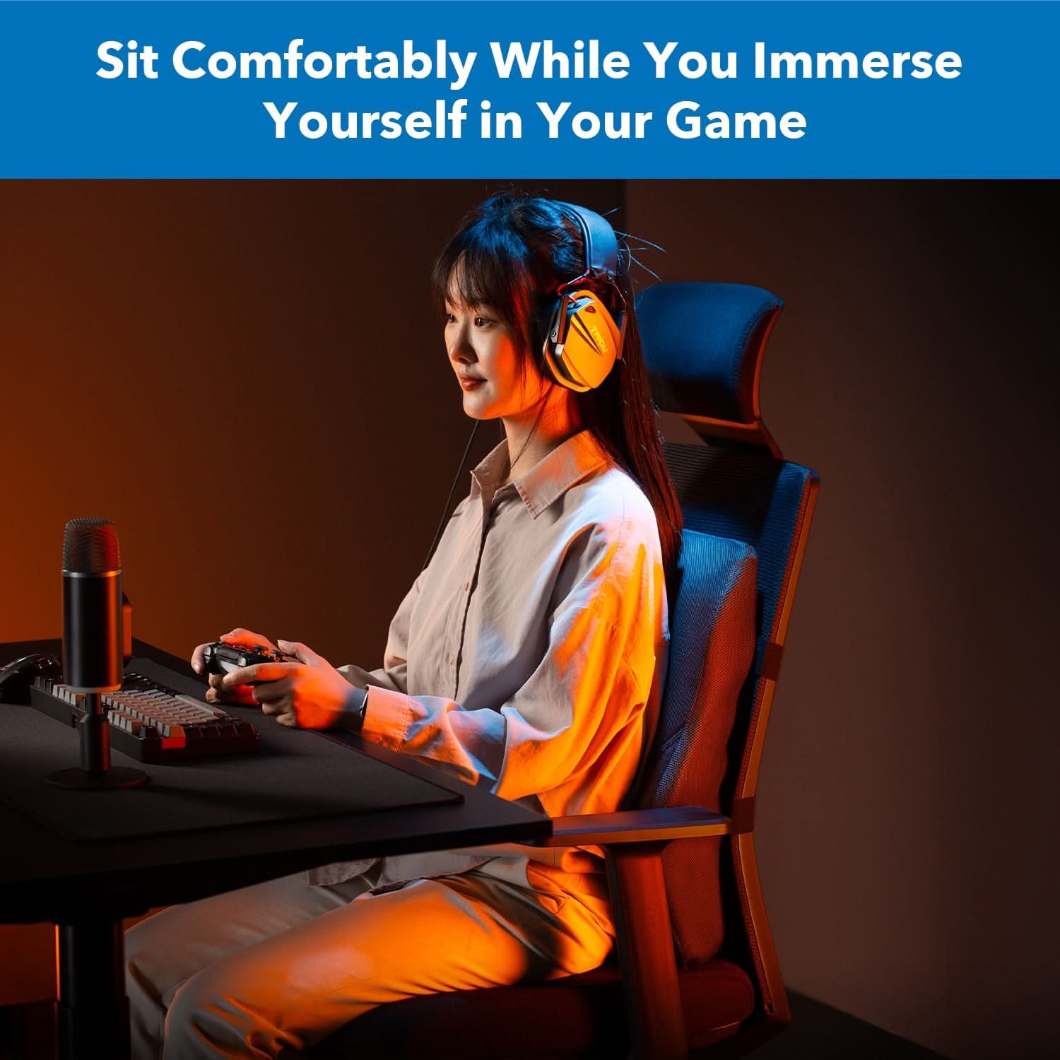 Sit Comfortably While You Immerse Yourself in Your Game