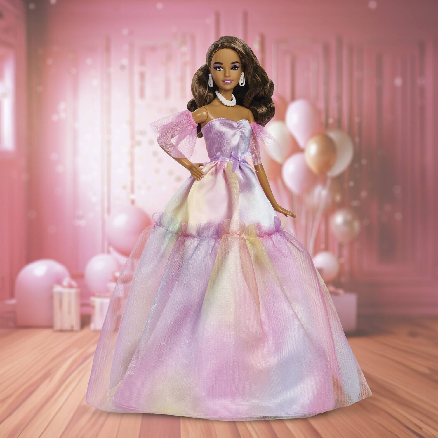 Alt View 1. Mattel - Mattel Collectible - Barbie Birthday Wishes, Latina   - COLLECTIBLES - Multicolor.
