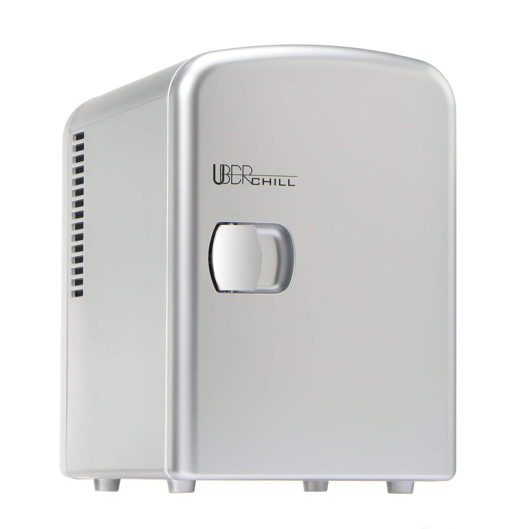 Uber Appliance - Uber Chill 6 Can Mini Fridge - Silver