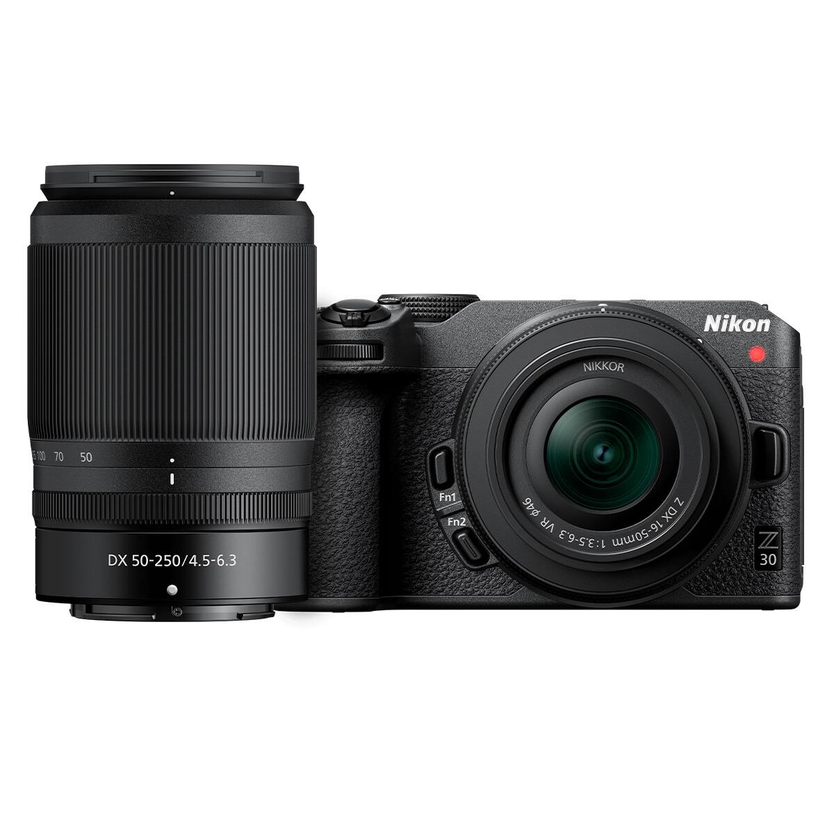 Nikon NIKKOR 1 70 50 I DX 50-250/4.5-6.3 O Fn1 Fn2 46 N DX VR nww-xz 16 1:3.5-6.3 50mm I/30