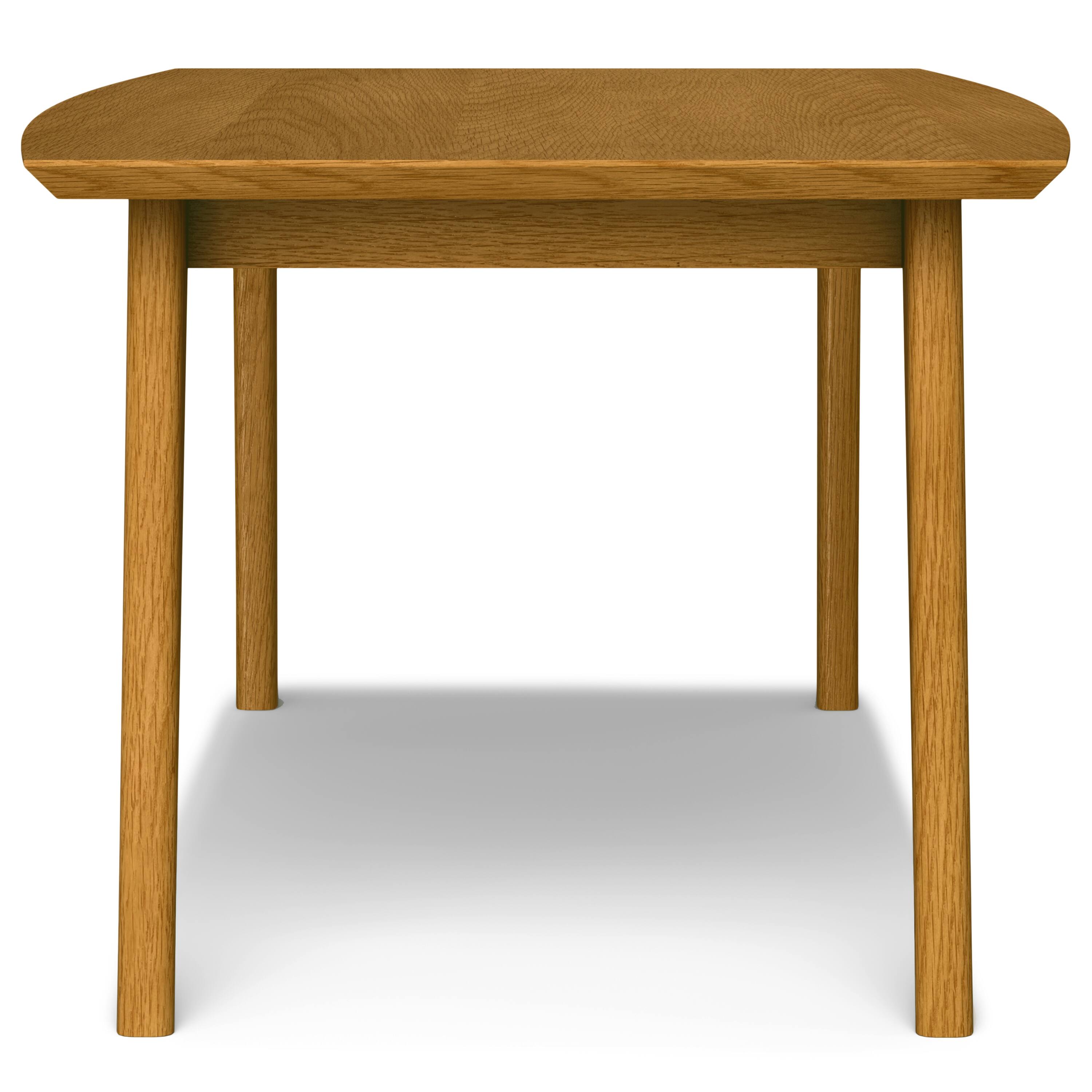 Alt View 1. Simpli Home - Draper SOLID WOOD and Rubberwood 66 inch x 40 inch Rectangle Mid Century Modern Dining Table in OAK WOOD - Oak Veneer.