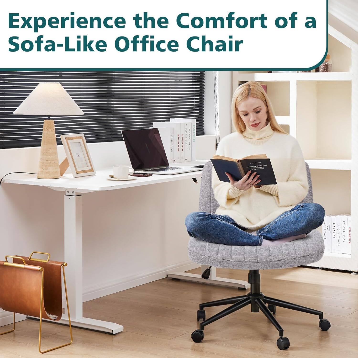 Experience the Comfort of a Sofa-Like Office Chair
