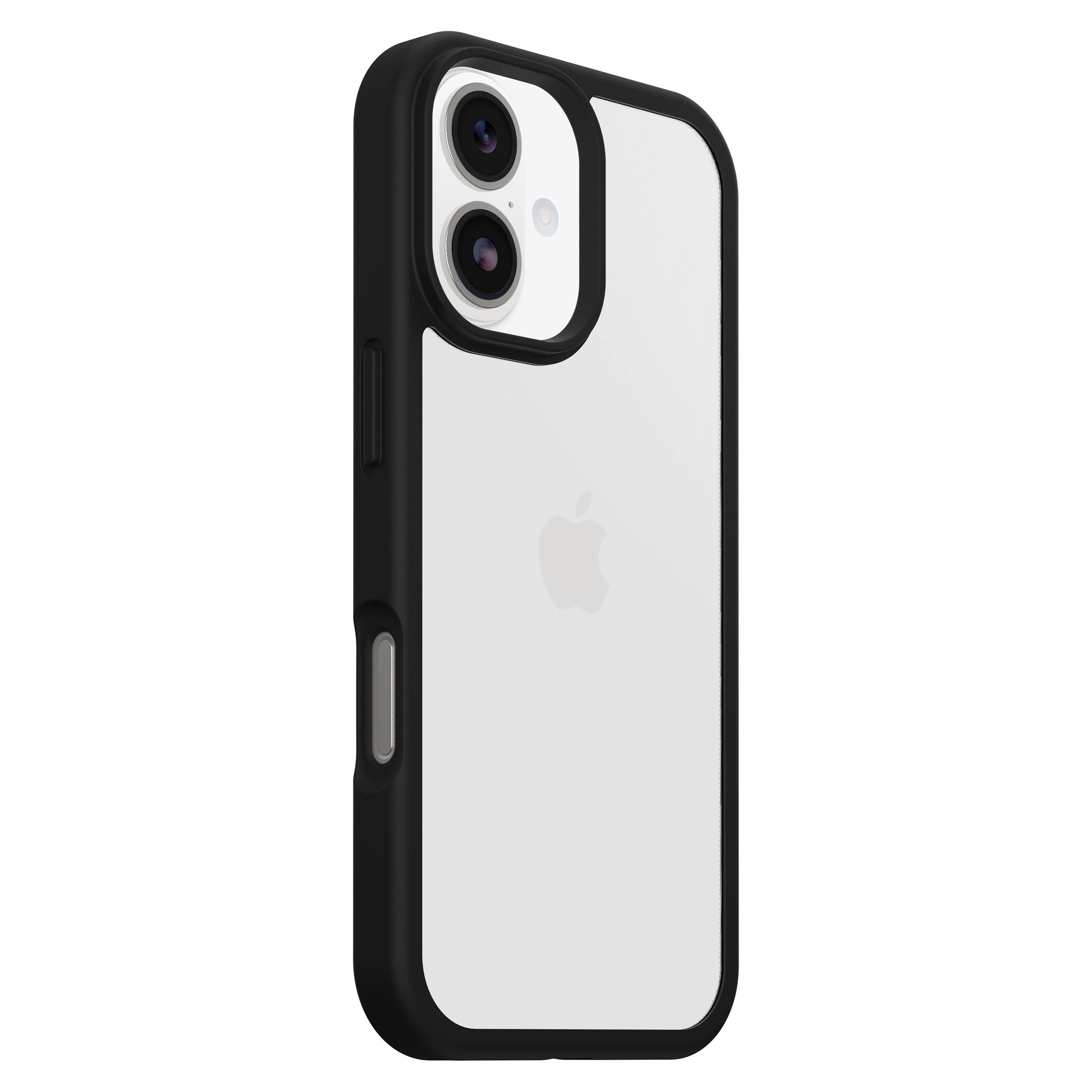 Left. OtterBox - Profile Series Hard Shell for Apple iPhone 17 - Black.
