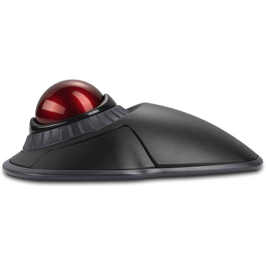 Alt View 2. Kensington - Kensington Orbit Wireless Trackball with Scroll Ring - Black - Optical - Wireless - Bluetooth/Radio Frequency - 2.40 GHz - Black,Red.