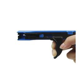 Grizzly Supply - Plastic Cable Tie Tensioning Tool, up to 18lb/.1" wide Nylon Cable Ties - Blue