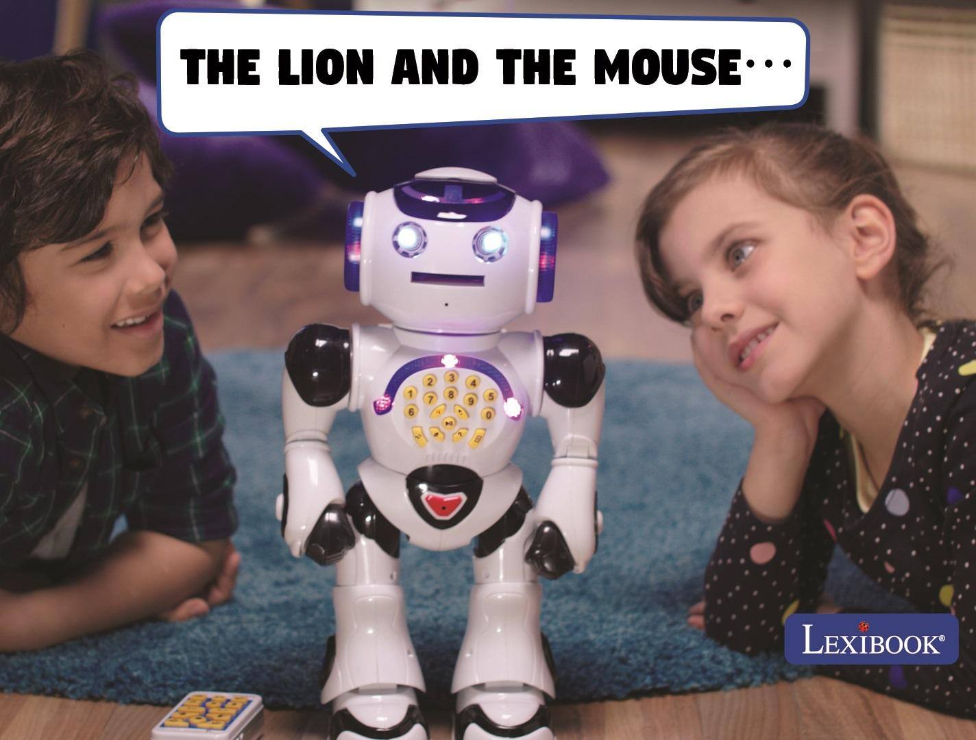 THE LION AND THE MOUSE...
1 6
2 7
4
3 8 : 104 
4 9
5 0
LEXIBOOK
