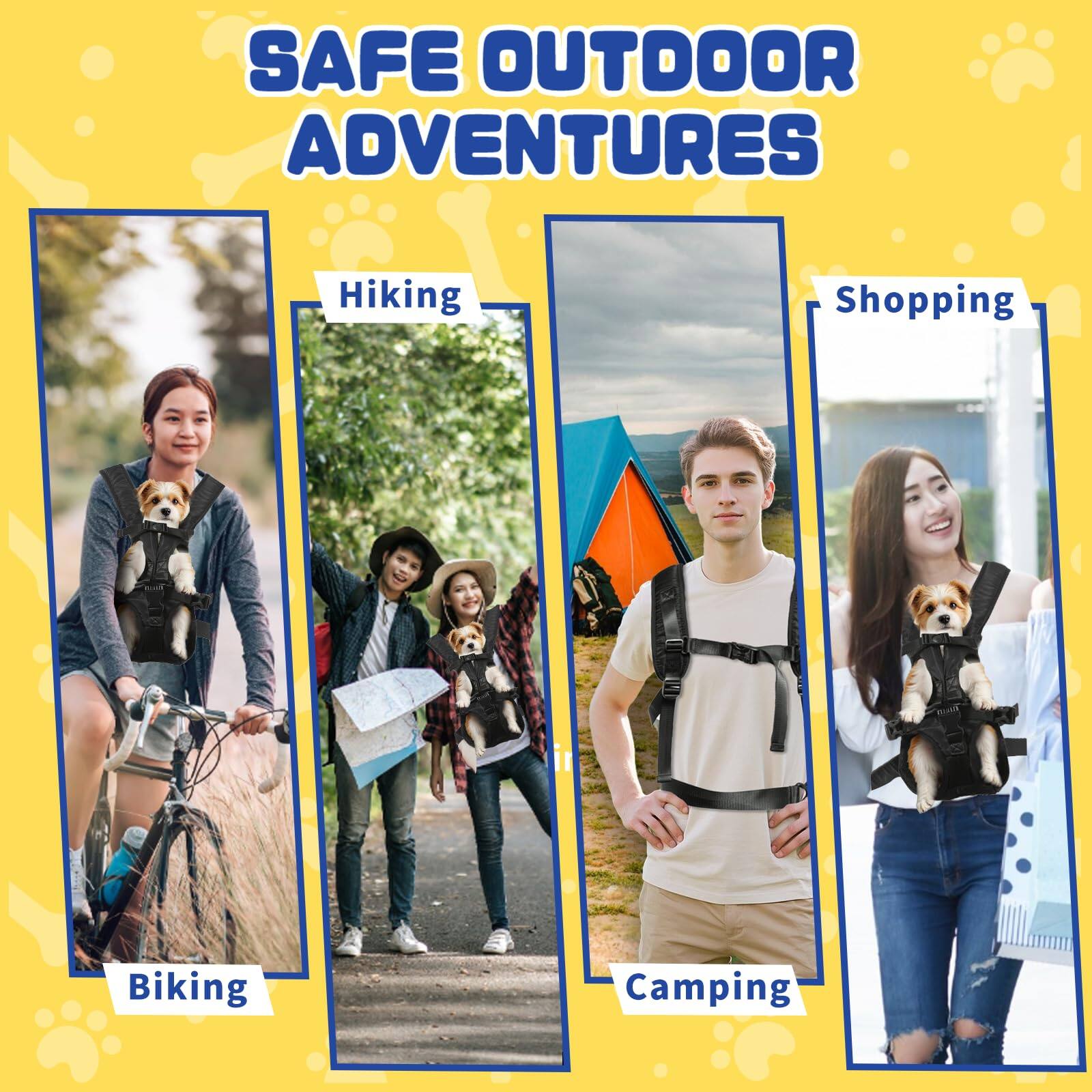 SAFE OUTDOOR ADVENTURES

- Hiking
- Biking
- Camping
- Shopping