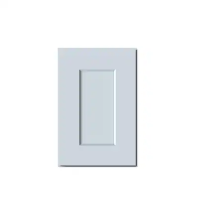 Front. Boyel Living - 12in.W x12in.D x18in.H Dove Gray WALL CABINET Fully assembled Cabinet With One HDF Door - Gray.