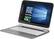 Left. HP - 2-in-1 13.3" Touch-Screen Laptop - Intel Core i3 - 4GB Memory - 500GB+8GB Hybrid Hard Drive - Snow White/Ash Silver.