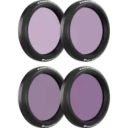 Freewell - Bright Day ND/PL Hybrid Filter Kit for DJI Osmo Action 5 Pro, Action 4, Action 3 Camera, 4-Pack