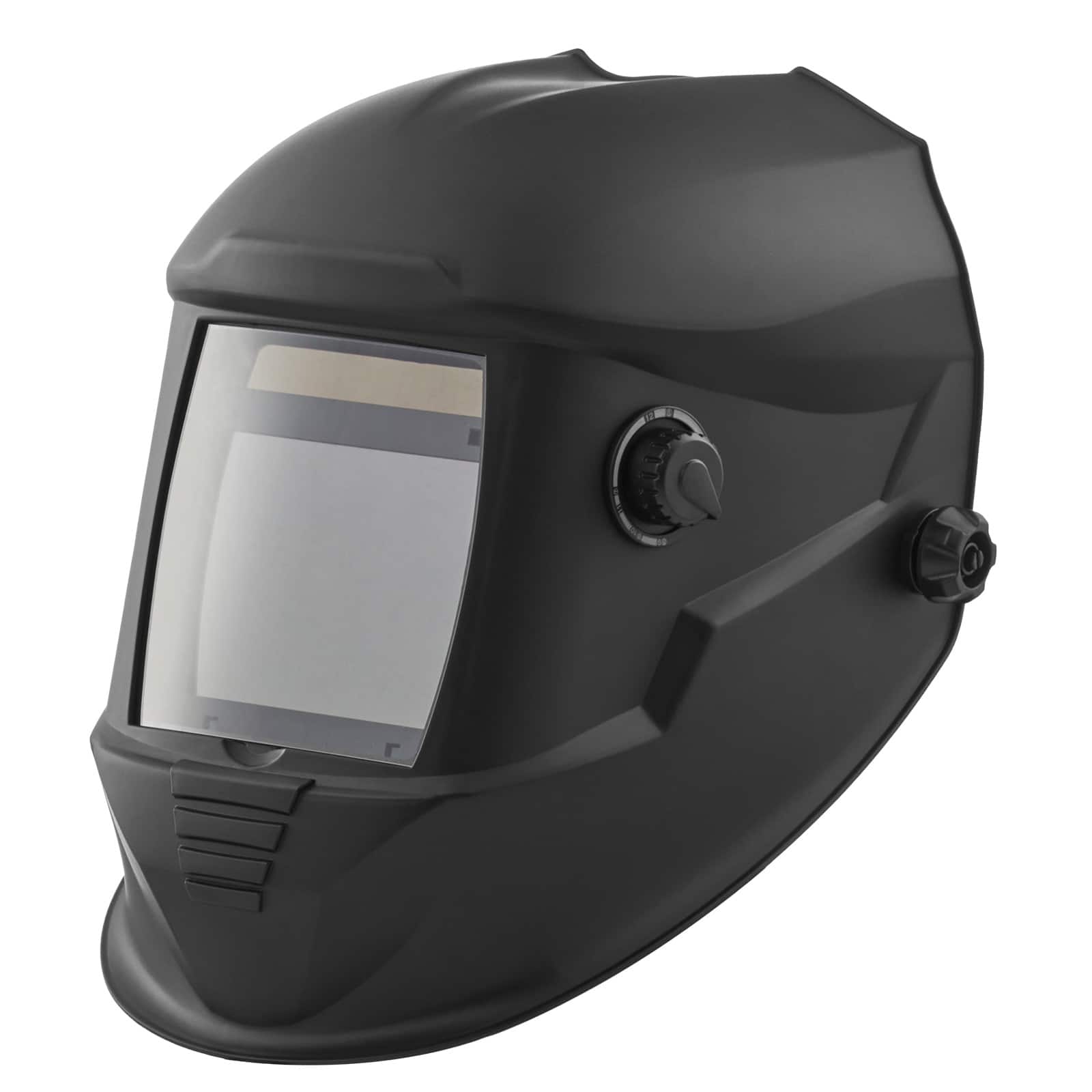 VEVOR - Welding Helmet Auto Darkening, 3.94" x 3.15" True Color Welding Hood, Solar-Powered Welder Mask 4 Arc Sensors - Black