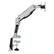 Left Zoom. Office Star Products - Double Monitor Arm 17"-30" - Silver.