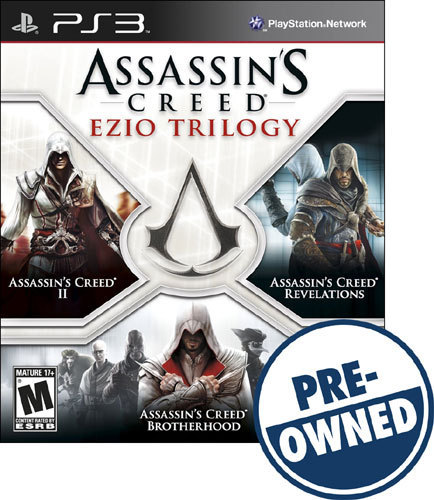  Assassin's Creed: Ezio Trilogy — PRE-OWNED - PlayStation 3