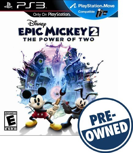  Disney Epic Mickey 2: The Power of Two — PRE-OWNED - PlayStation 3