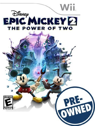  Disney Epic Mickey 2: The Power of Two — PRE-OWNED - Nintendo Wii