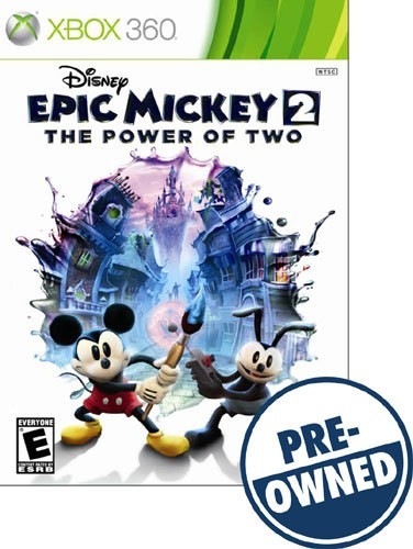  Disney Epic Mickey 2: The Power of Two — PRE-OWNED - Xbox 360
