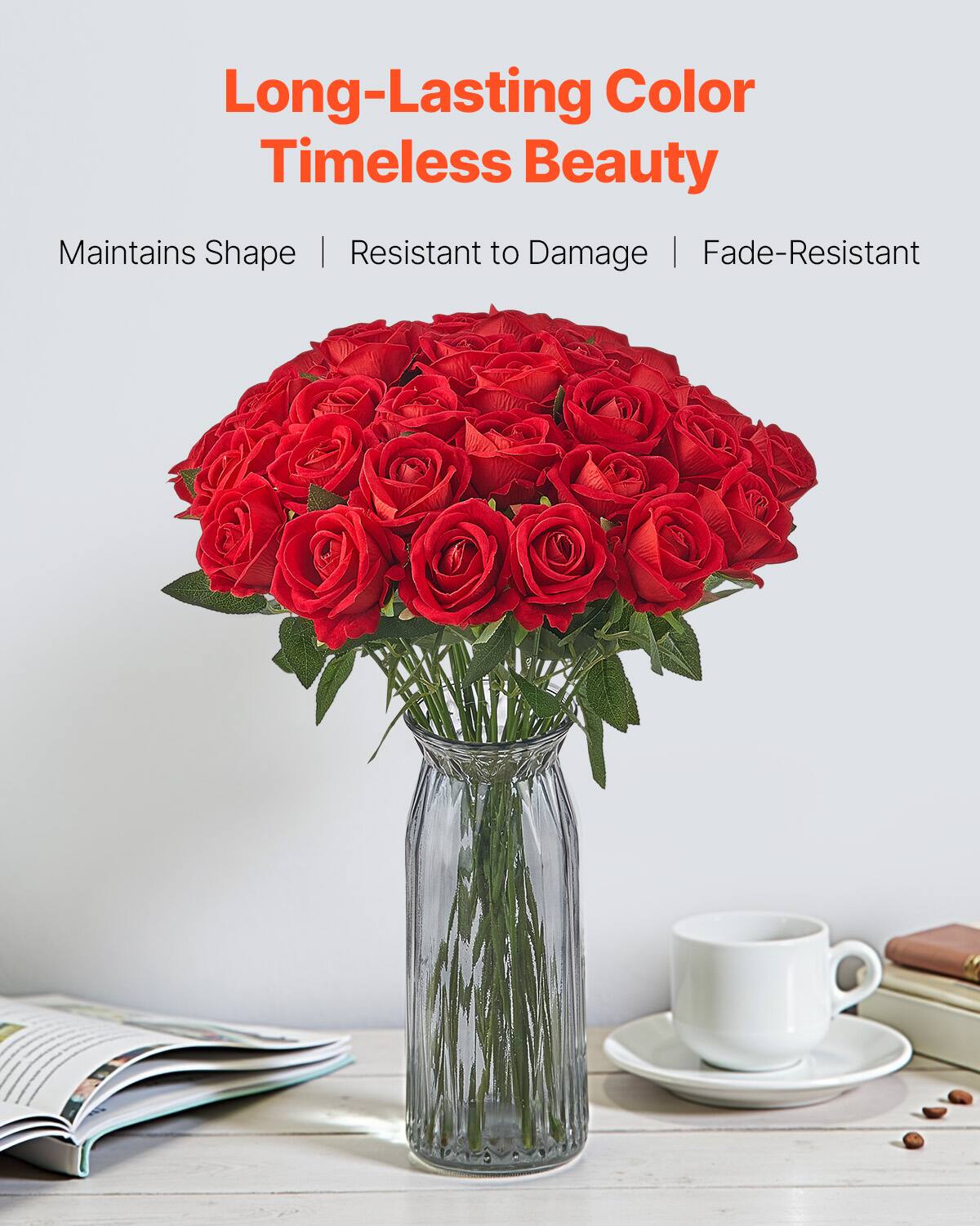 Long-Lasting Color Timeless Beauty
Maintains Shape | Resistant to Damage | Fade-Resistant