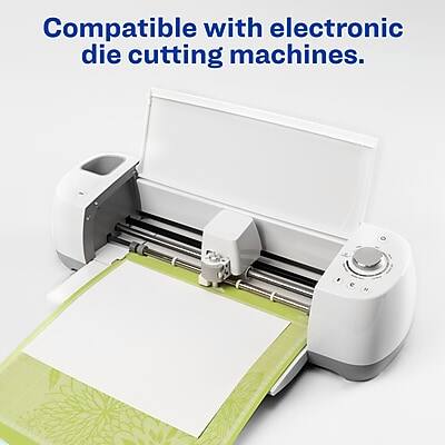 Compatible with electronic die cutting machines.