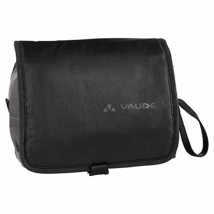 Front. VAUDE - Vaude Toiletry Bag L - Black - Black.