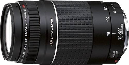 Best Buy: Canon EF 75–300mm f/4–5.6 III USM Telephoto Zoom