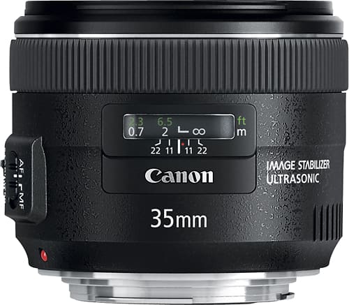 canon ef 35mm f 2 is usm wide angle lens black