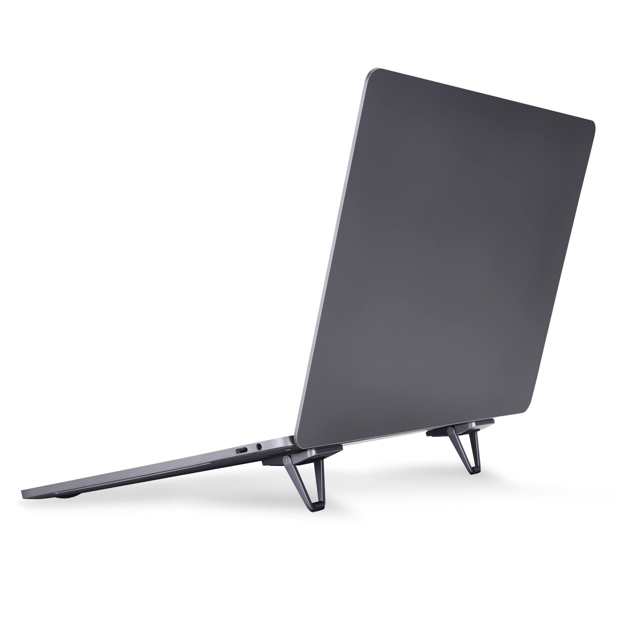 Bonelk - Elevate Go Stick-On Ergonomic Laptop Feet - Space Grey - Space Gray