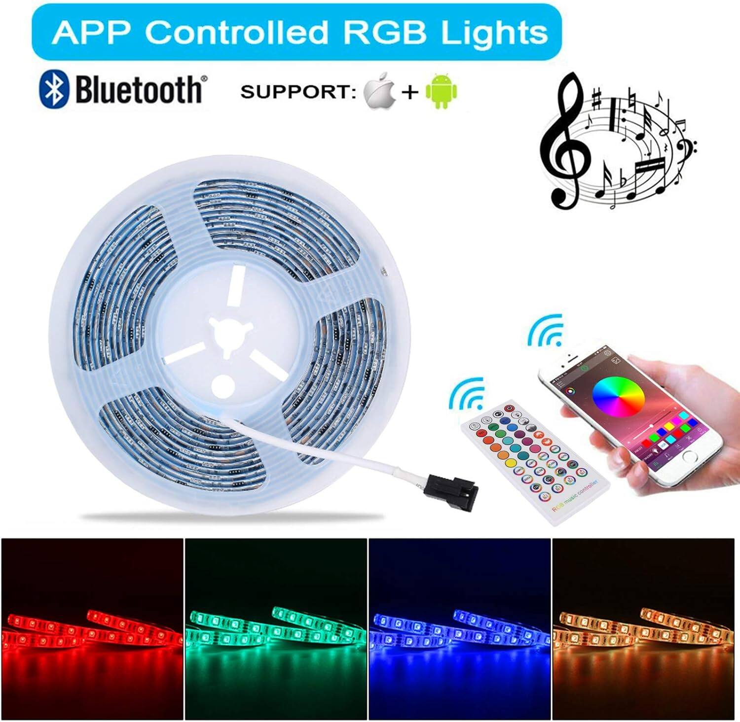 APP Controlled RGB Lights

Bluetooth SUPPORT: iOS + Android

APP Controlled RGB Lights

Bluetooth SUPPORT: iOS + Android