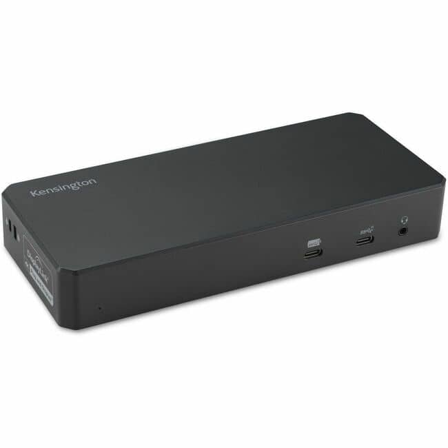 Kensington - SD4790P USB-C and USB-A 10Gbps Quad 4K Hybrid Dock - for Notebook, Monitor - Charging Capability - 150 W