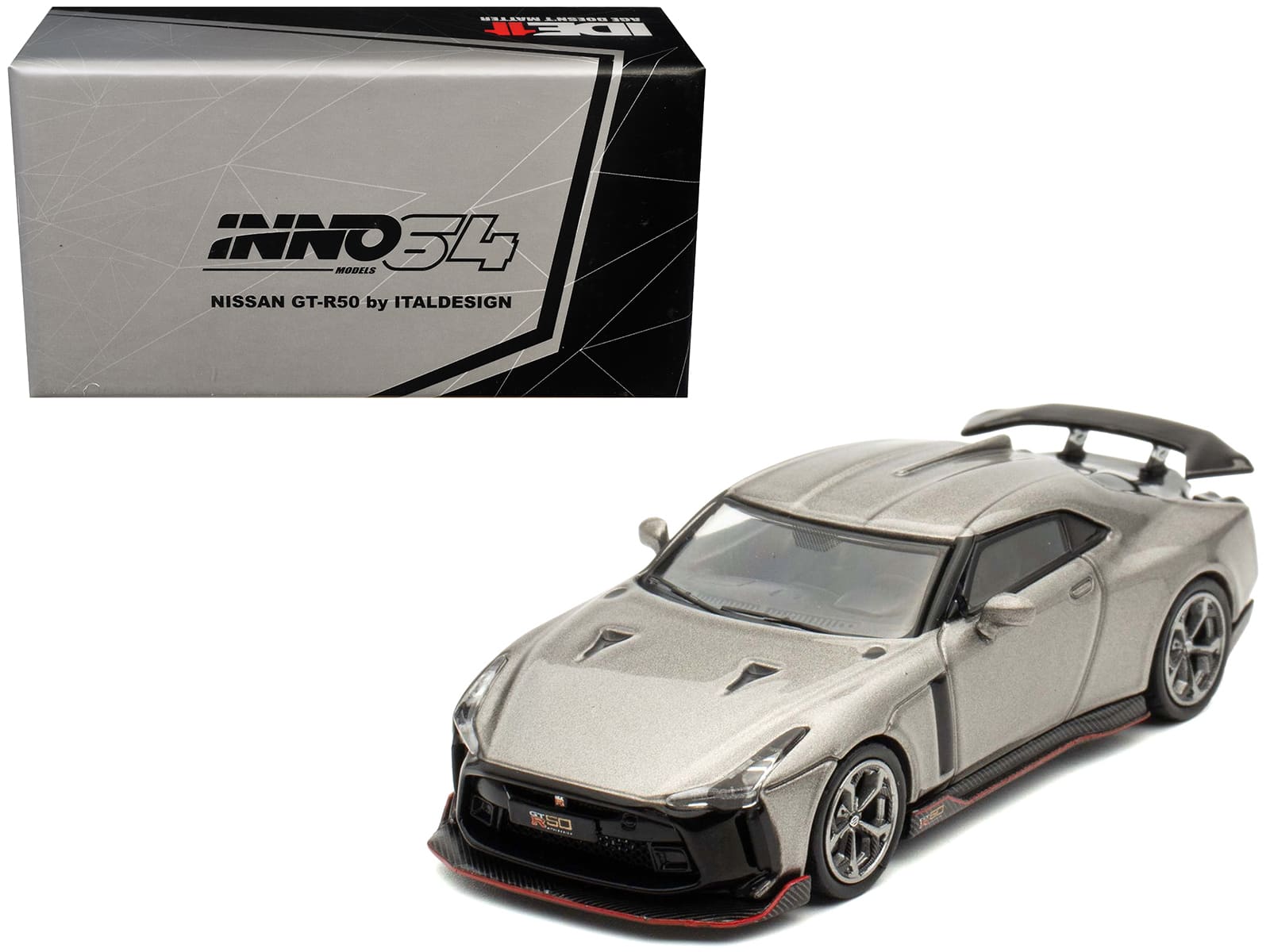 "Nissan GT-R50 By ItalDesign Gray Metallic ""Indonesia Expo 2024 Exclusive Edition"" 1/64 Model Car by Inno Models" price history on PriceWatchPro