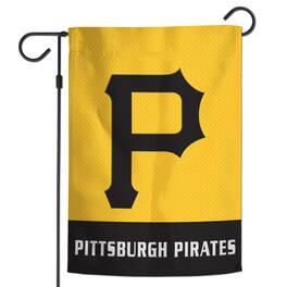 WinCraft - Pittsburgh Pirates 12" x 18" Applique Garden Flag - Multicolor
