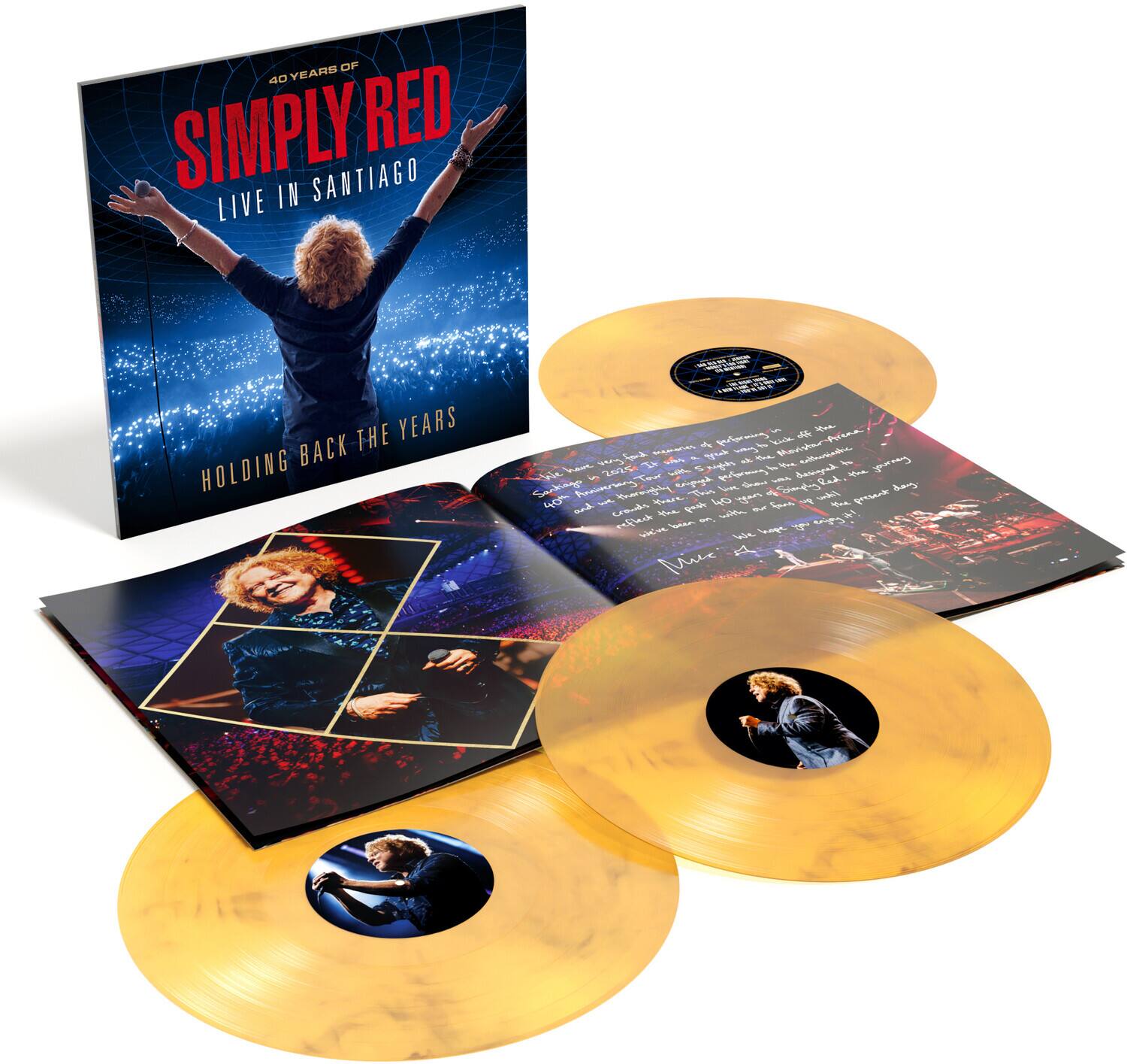Simply Red - Holding Back the Years: Live in Santiago   - VINYL LP price history on PriceWatchPro