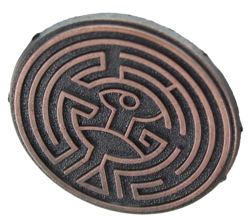 Games Alliance - Westworld Maze Collectible Pin - Black/Silver